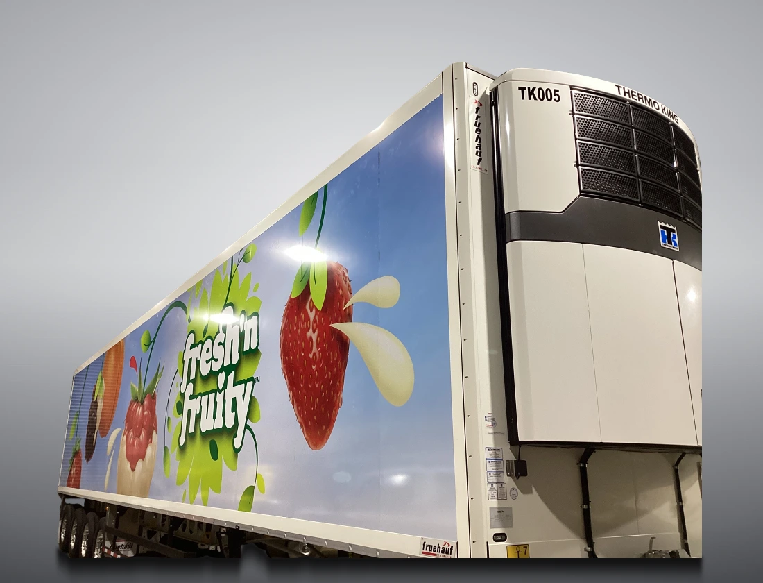Fresh Fruity fleet vehicle graphics by TCC Solutions