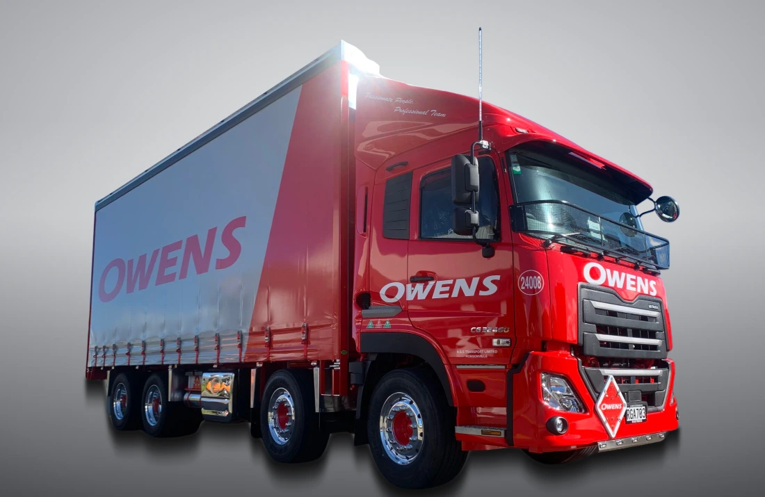 Owens fleet vehicle graphics by TCC Solutions