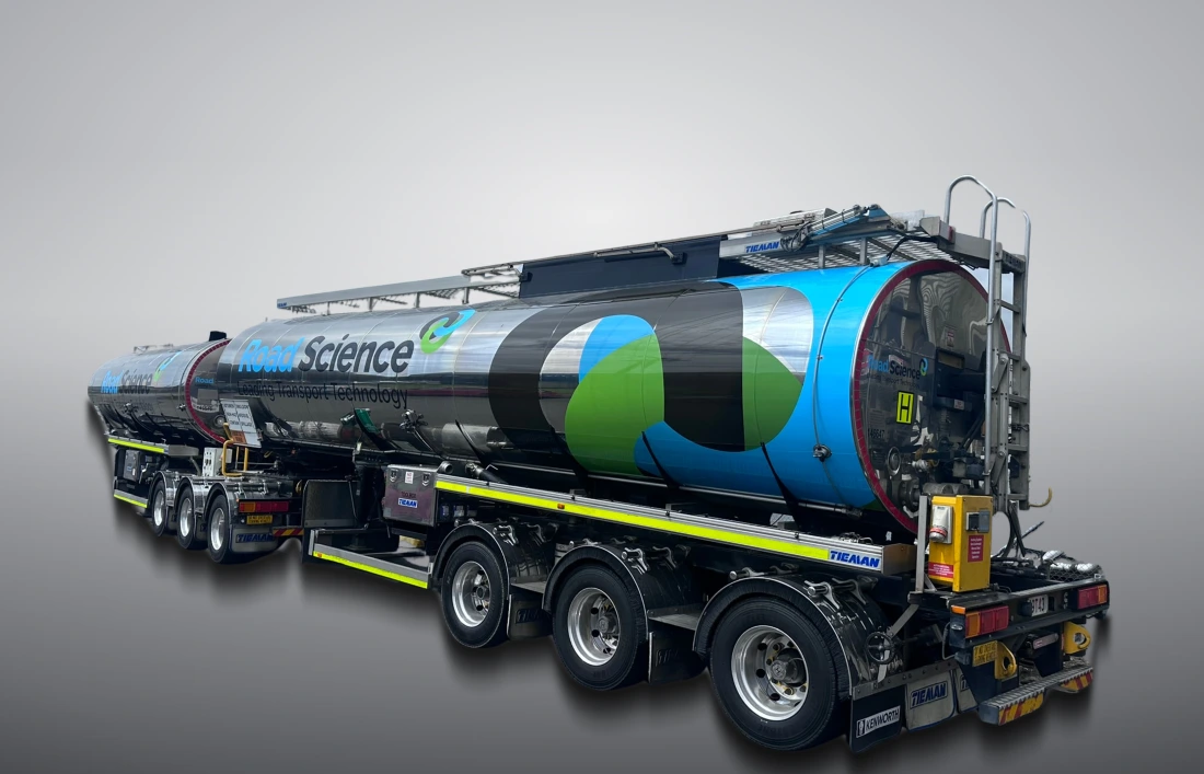 Road Science large vehicle branding by TCC Solutions