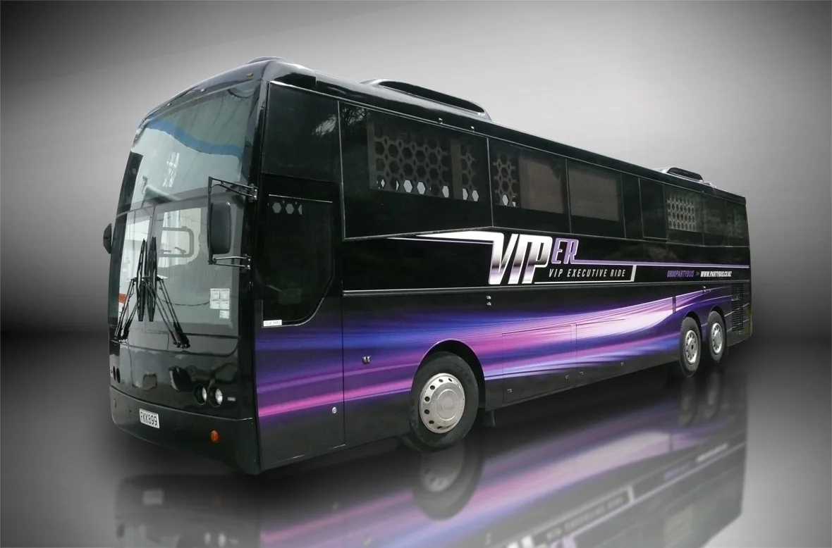 VIPer Executive Bus graphics by TCC Solutions